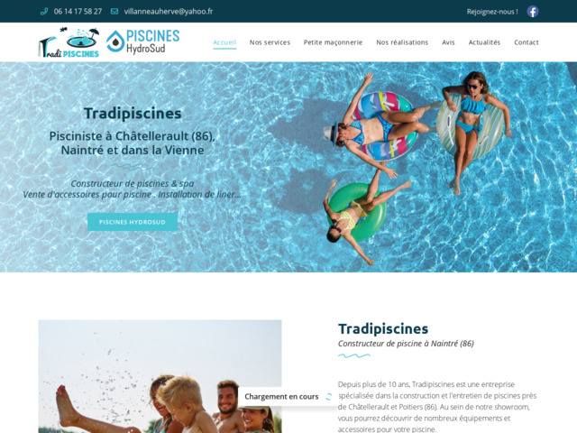 Tradipiscines : pisciniste à Châtellerault 86, Vienne