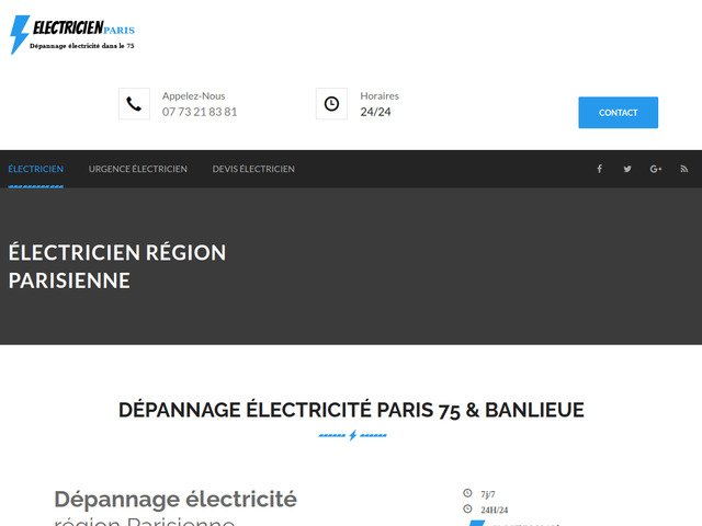 Electricien Paris