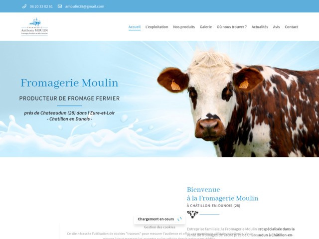 Fromagerie Moulin: producteur fromage Chateaudun 28 - Eure-et-Loir