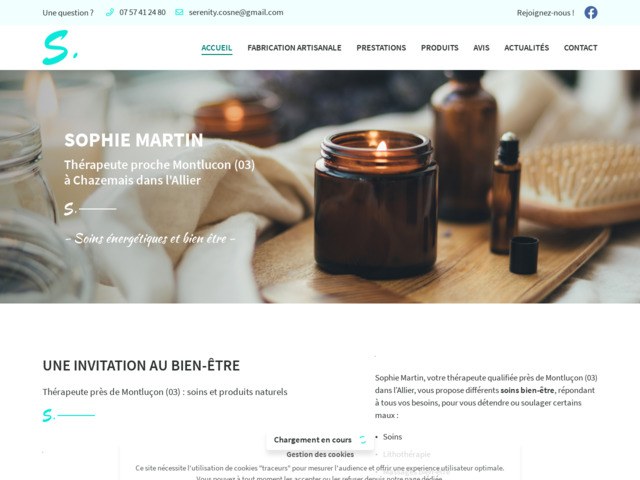 S. : massage, soin nergtique, soin bien tre, lithothrapie montluon 03