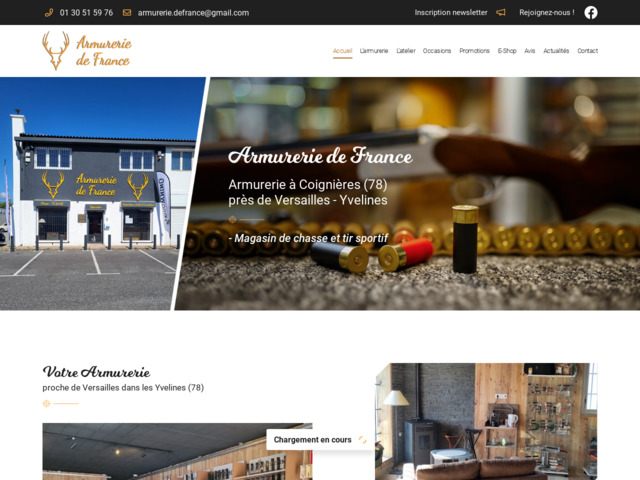 Armurerie de France : armurerie  Coignires (78) prs de Versailles