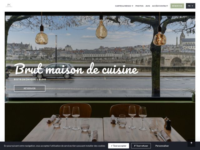 Brut maison de cuisine : restaurant bistronomique blois 41