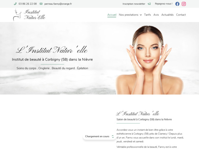 Institut Natur'Elle: esthéticienne à Corbigny 58 - Nièvre