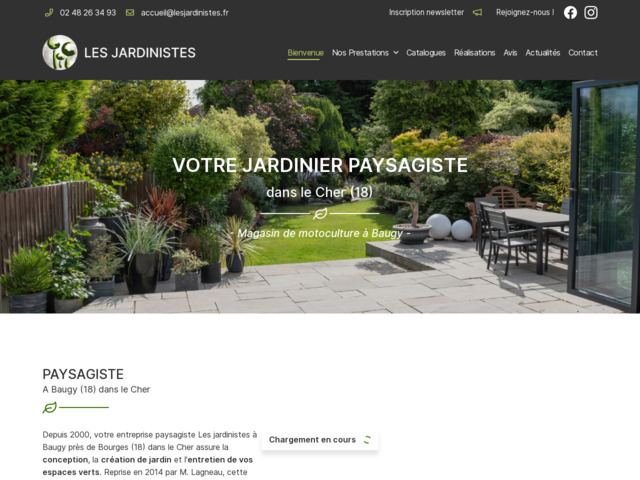 Les Jardinistes: paysagiste, création de jardin Cher 18