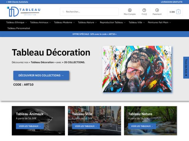 Tableau décoration