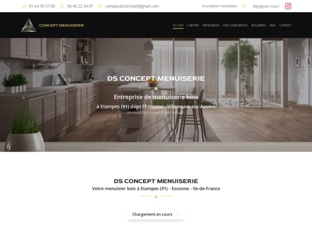 DS Concept Menuiserie: entreprise menuiserie sur mesure Etampes 91