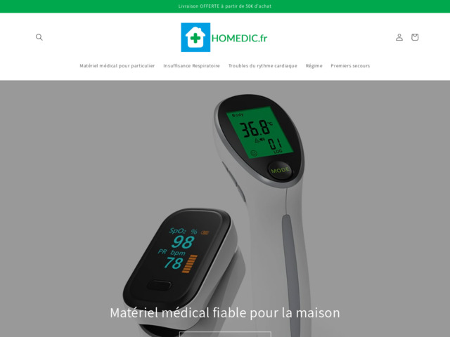 Matriel mdical pour particulier