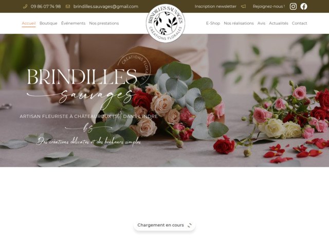 Brindilles sauvages : boutique, magasin de fleurs châteauroux 36