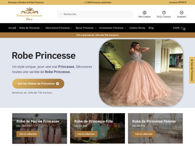 Robe princesse