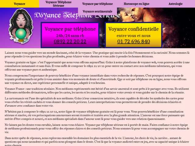 Voyance sérieuse avec le tarot divinatoire. Réponses rapides et fiables !