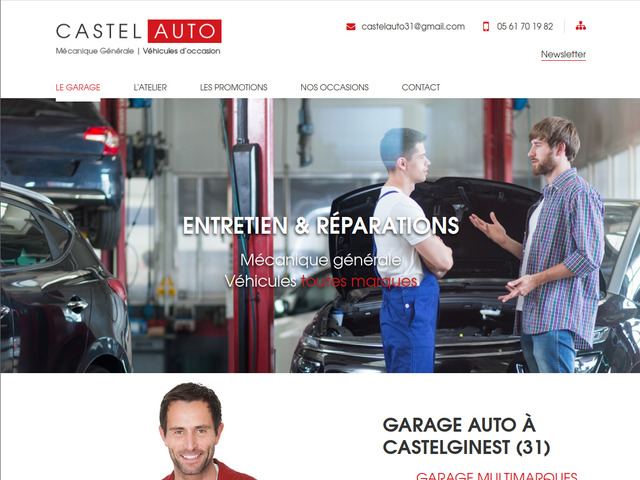 Castel Auto: garage multimarques Castelginest 31