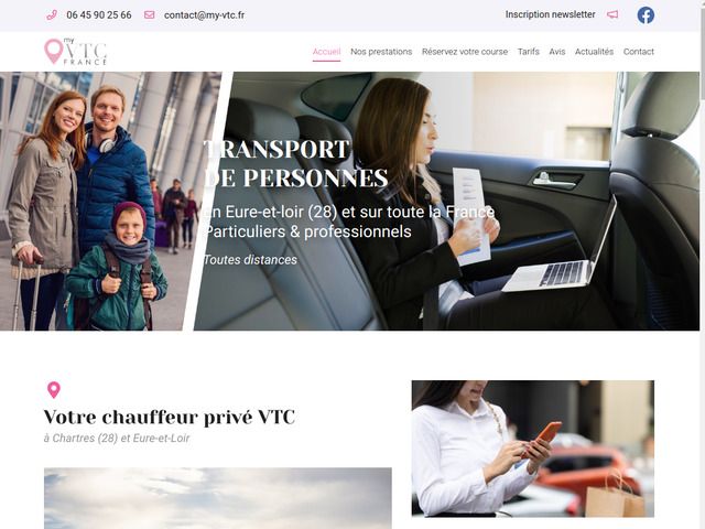 My vtc france: chauffeur priv, vtc  chartres 28 et eure-et-loir