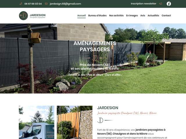 Jardesign : Conception, création jardin Nièvre (58)