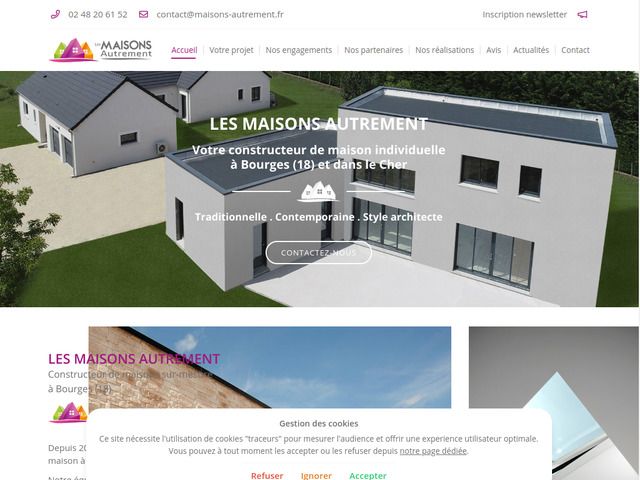 Maisons Autrement: constructeur de maison Bourges 18, Cher