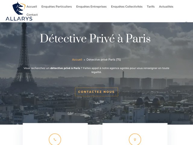 Agence Allarys - Dtective priv Paris