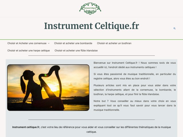 Instrument-celtique.fr