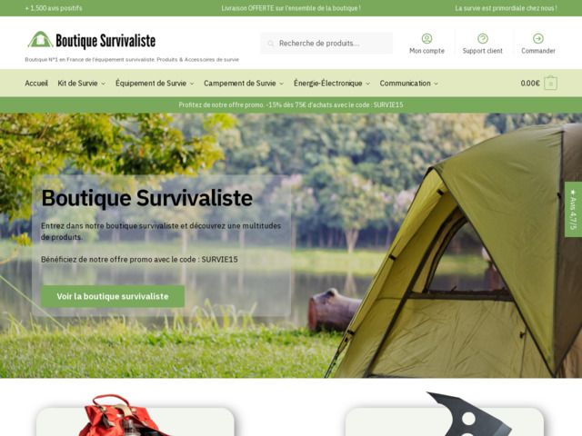 Boutique survivaliste