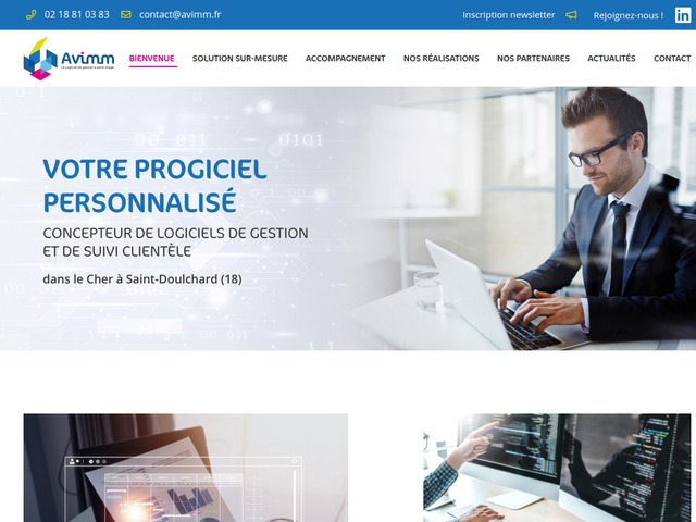 Avimm : Votre logiciel de gestion, CRM, ERP pour TPE PME - Bourges (18)
