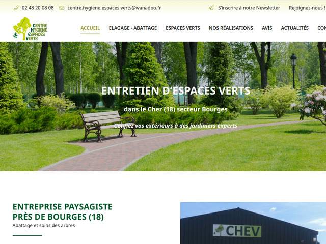 Sarl chev: paysagiste, élagage, jardinier bourges et dans le cher (18)