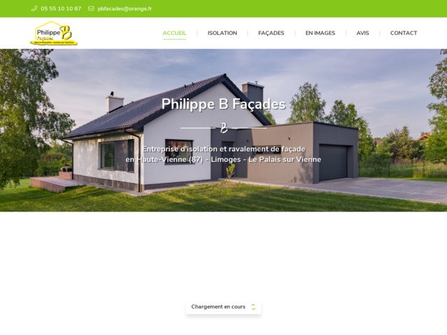 Philippe B Façades, isolation & ravalement de façade Haute-Vienne 87