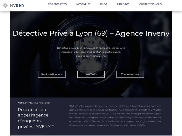 INVENY - Détective Privé Lyon (69)