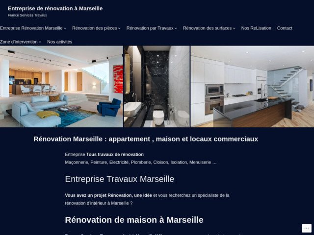 Entreprise de rnovation  Marseille