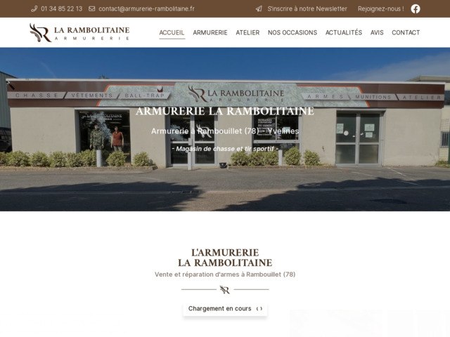La Rambolitaine : Armurerie, chasse Rambouillet 78