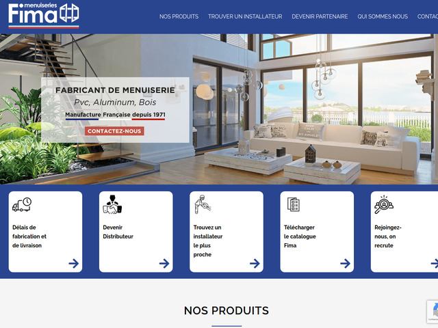 Fima: fabricant menuiserie pvc, alu et bois