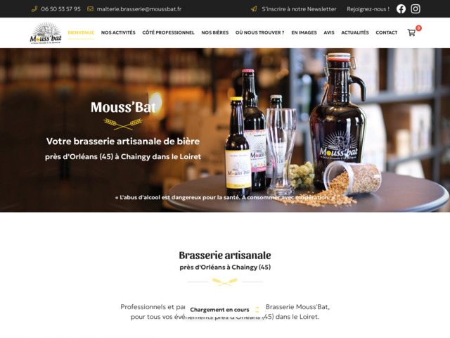 Mouss'bat, votre brasserie artisanale à orléans (45)