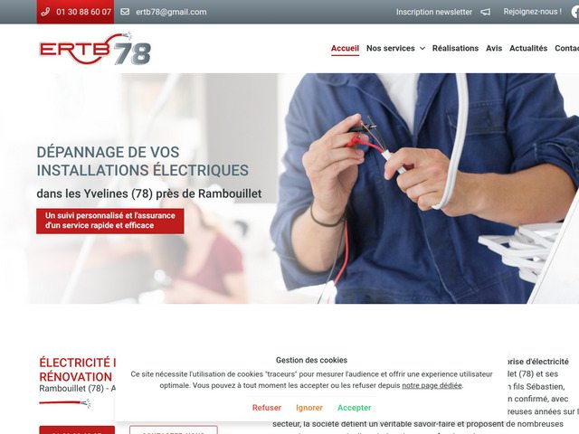 ERTB 78 : électricité et rénovation de maison à Rambouillet (78) - Yvelines