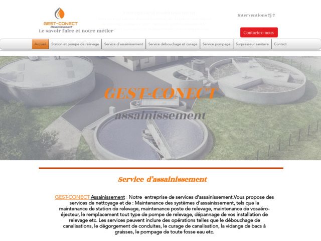 Service d'assainissement