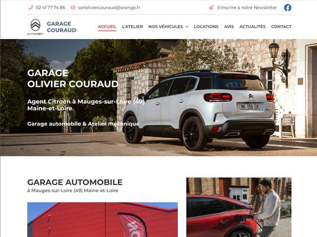 Garage Couraud : garage auto Citron  Mauges-sur-Loire (49)