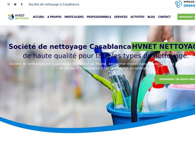 Societe de nettoyage casablanca | hvnet nettoyage