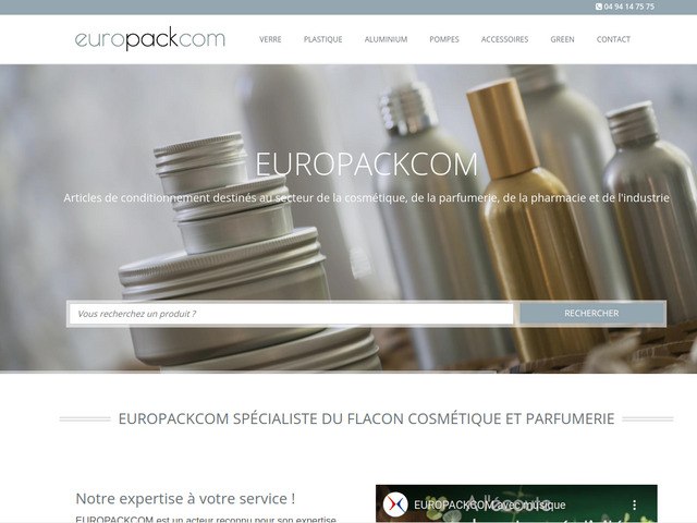 Grossiste flacon cosmétique - europackcom