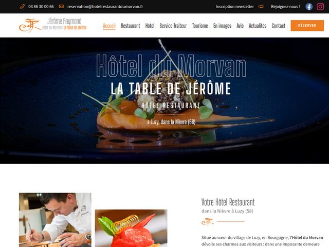 Hôtel du Morvan : hôtel restaurant à Luzy dans la Nièvre 58