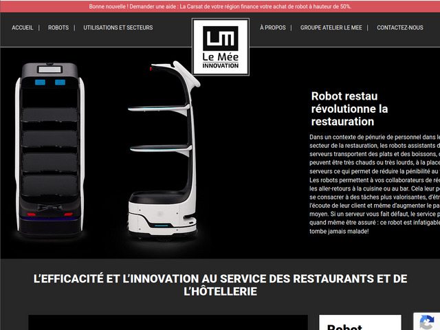 Le Me Innovation rvolutionne la restauration avec son robot serveur