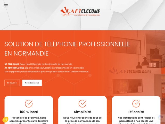 Af telecoms - specialiste local de la telephonie d'entreprise a Caen