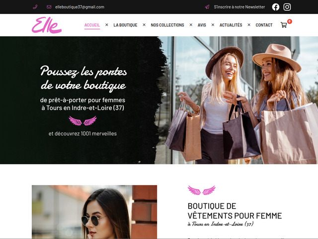 Elle, votre magasin de vtement femme  Tours (37) - Indre-et-Loire