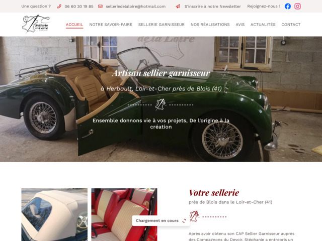 Sellerie de la loire - sellier garnisseur herbault, loir-et-cher 41