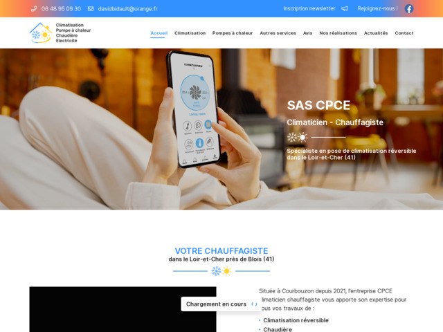 Cpce - installateur climatisation & chauffagiste Courbouzon (41)