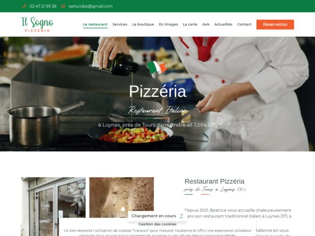 Il sogno | restaurant pizzéria à luynes, en indre-et-loire 37