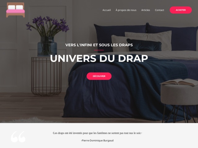 Univers du drap