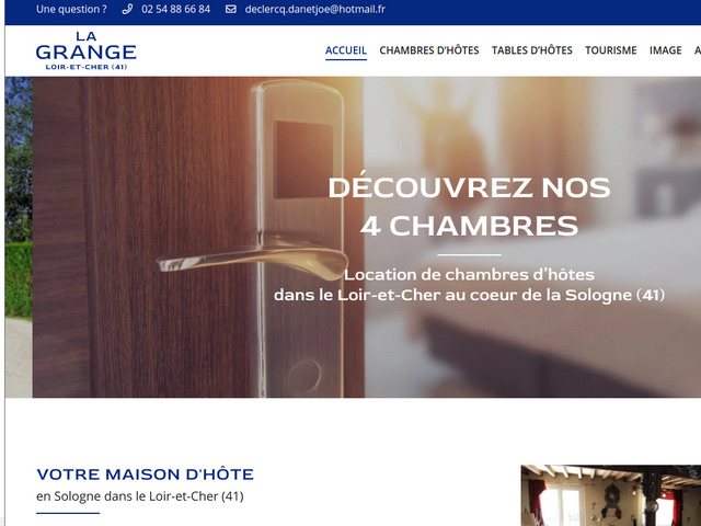 La grange 41 - maison d'htes  vouzon, loir-et-cher (41)