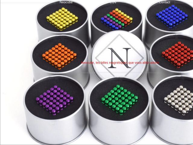 Neocube, casse tête de billes aimantées
