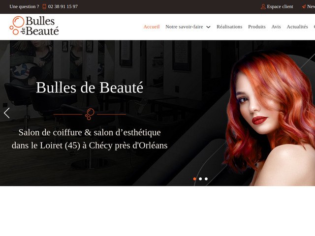 Bulles de beauté: salon de coiffure & esthétique à chécy, loiret 45