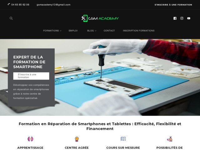 Formation en réparation de smartphones et tablettes