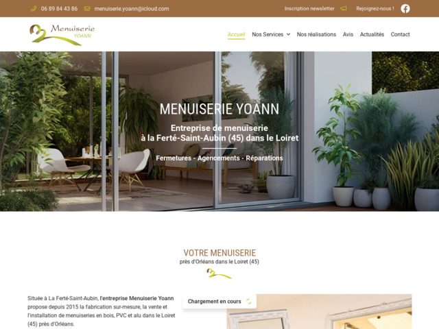 Menuiserie yoann : menuiserie à la ferté-saint-aubin, loiret 45