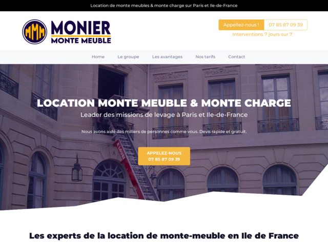 Monier monte meuble