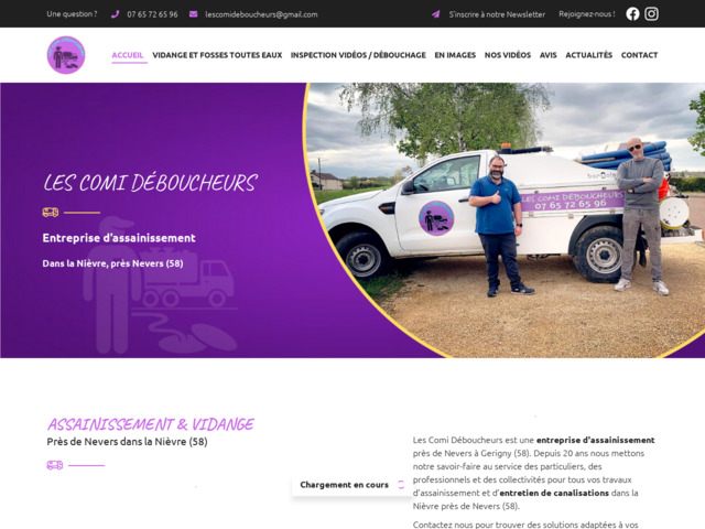 Les Comi déboucheurs : assainissement à Guérigny, Nièvre 58