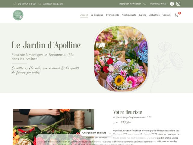 Le jardin d'apolline : fleuriste  montigny en yvelines (78)